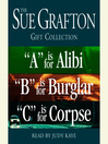 The Sue Grafton ABC Gift Collection (MP3): A is for Alibi; B is for Burglar; C is for Corpse